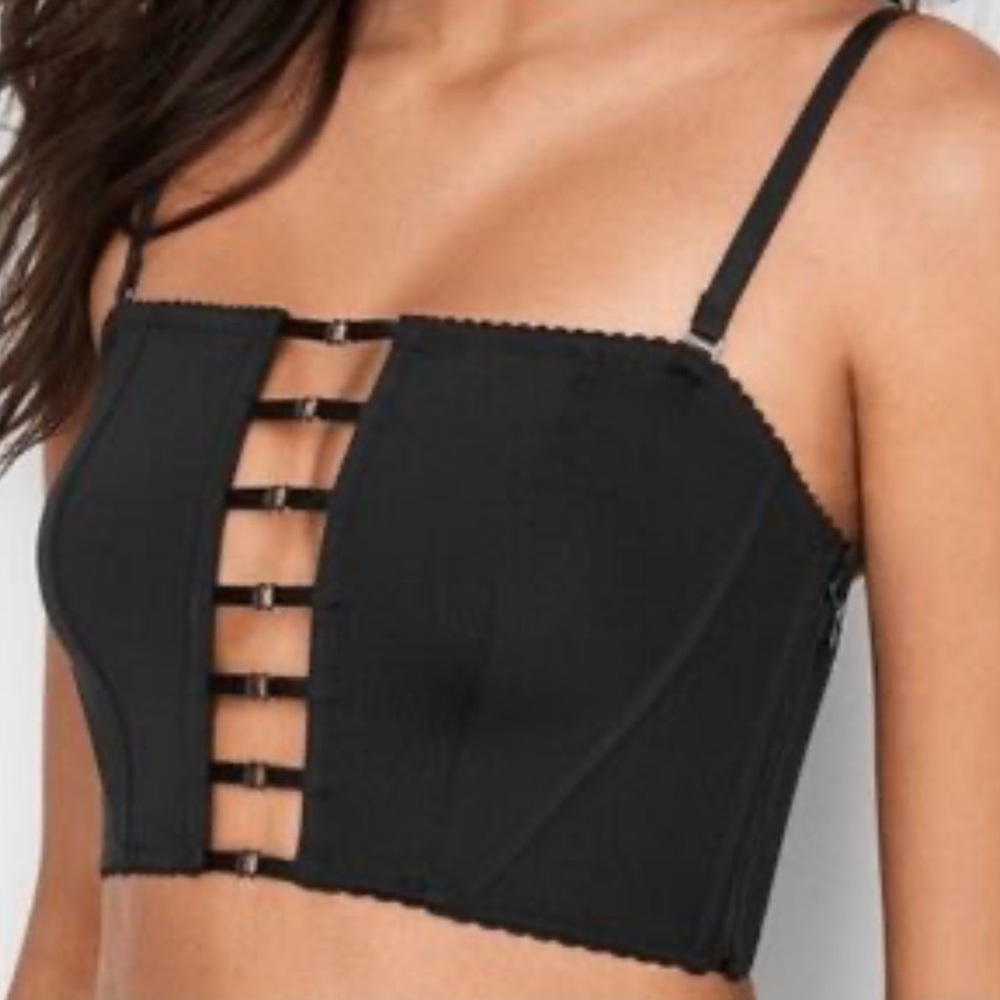 Victoria's Secret Elegant Black Corset